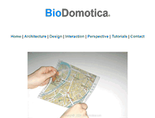 Tablet Screenshot of biodomotica.com